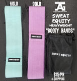 SWEAT EQUITY Hip Abductor Resistance Bands "BOOTY BANDS"