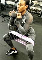 SWEAT EQUITY Hip Abductor Resistance Bands "BOOTY BANDS"